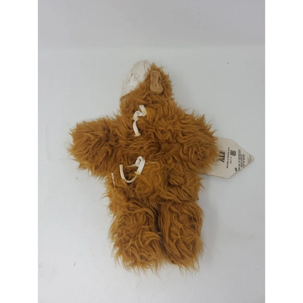 Vintage Alf Puppet 1988 Burger King Chef Cookin With Alf Plush Hand Puppet #423